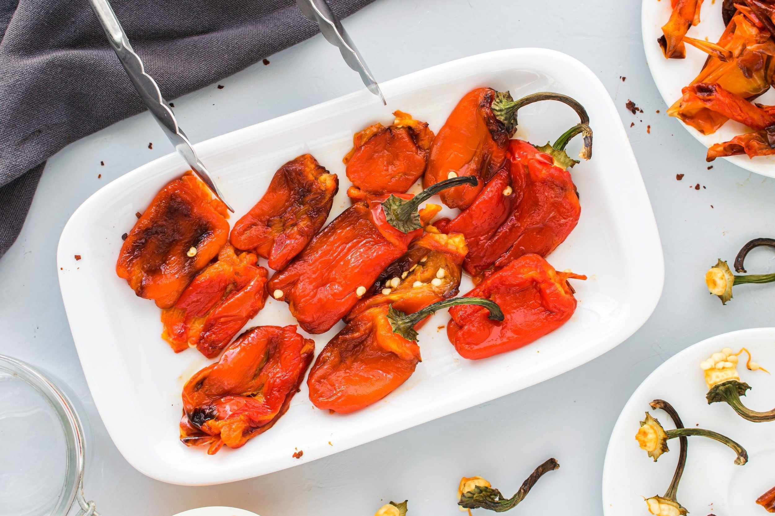 roasted red peppers - cabernet franc wine pairing