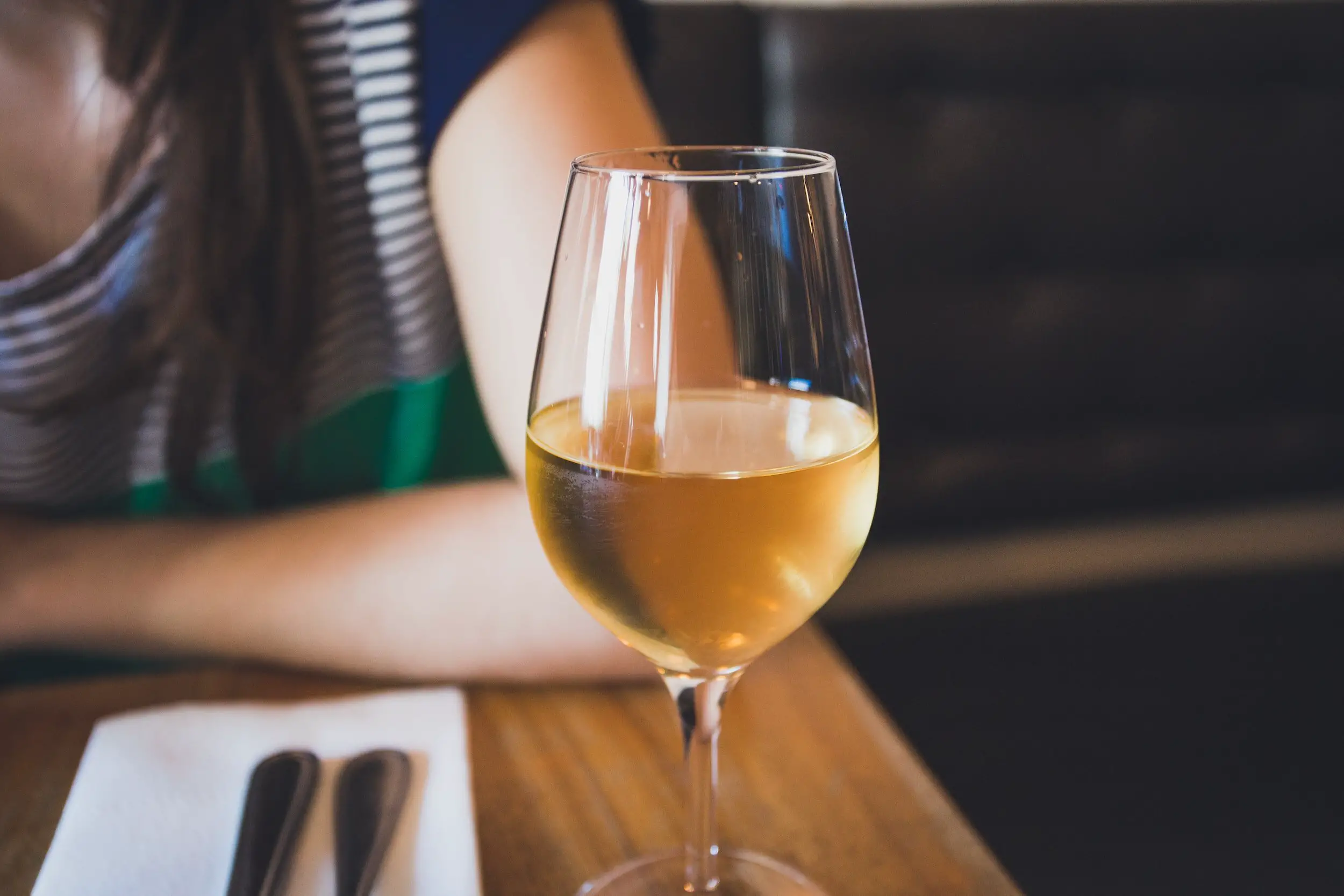 wines like sancerre - white wine glass