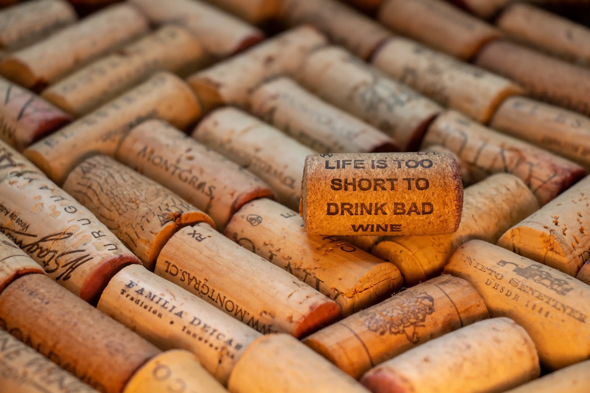 does wine go up in value - wine cork