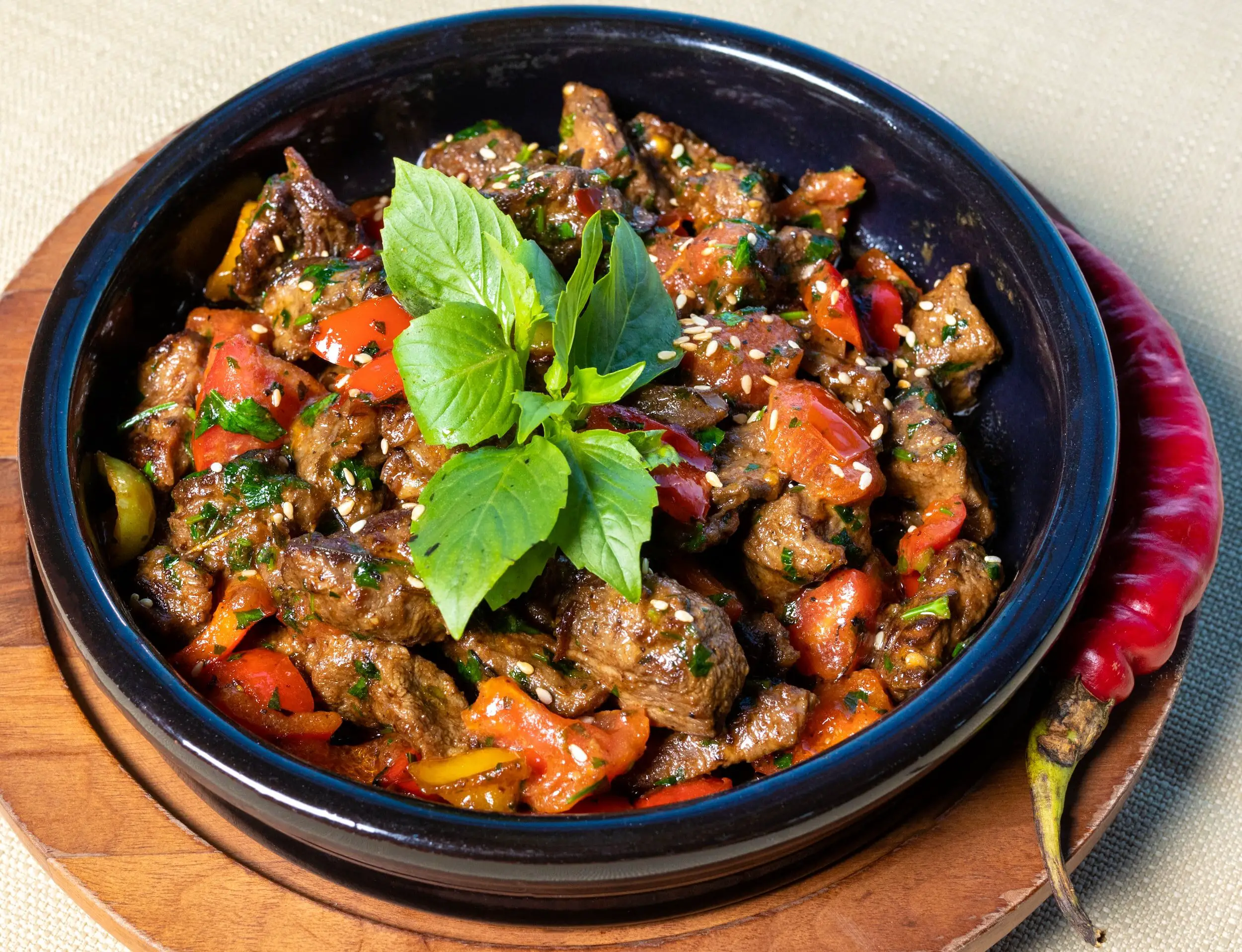 Meat dishes that go well with merlot - beef stew