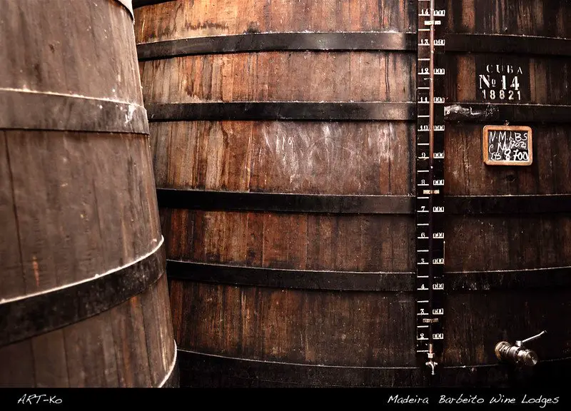madeira wine cask - what is madeira wine
