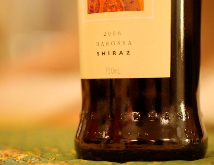 popular wine regions - barossa valley, ausralia shiraz