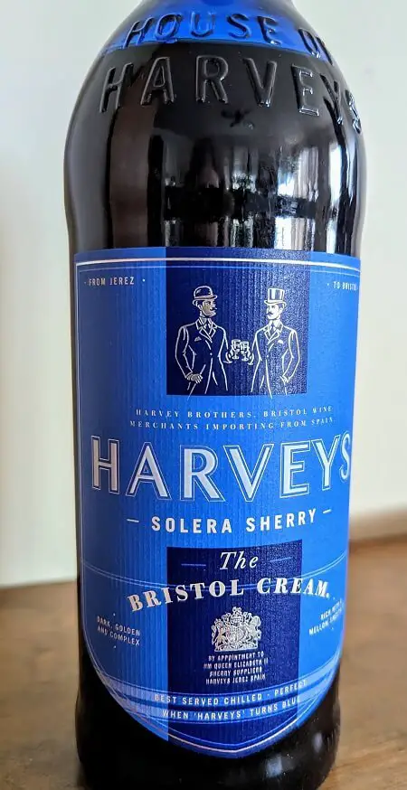 cream sherry - harvey's bristol cream - sweet white wine