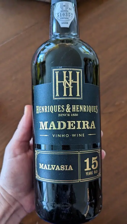 types of Madeira wine - Malvasia - what is madeira wine
