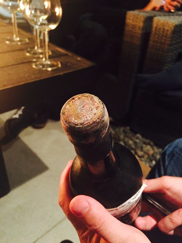 vintage porta wine - port bottle cork