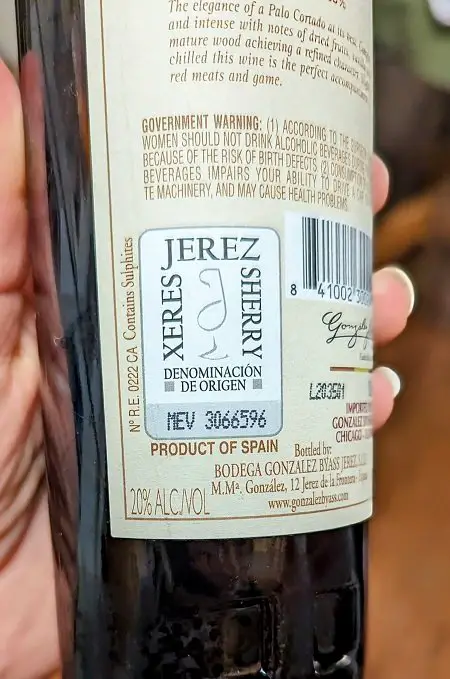 how do they make oxidative sherry