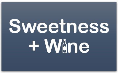 food with wine pairing sweetness