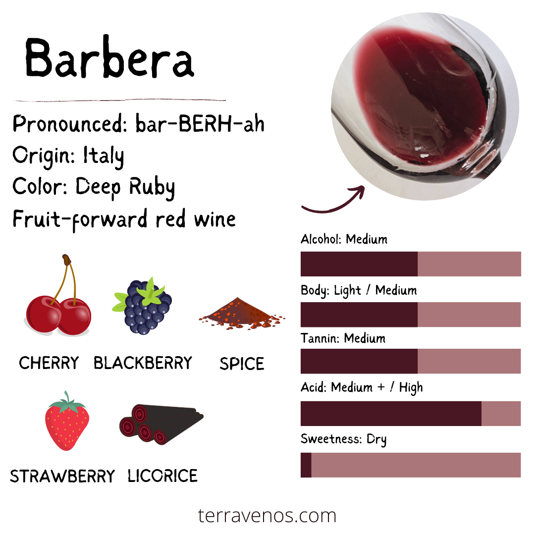 wines like merlot - barbera