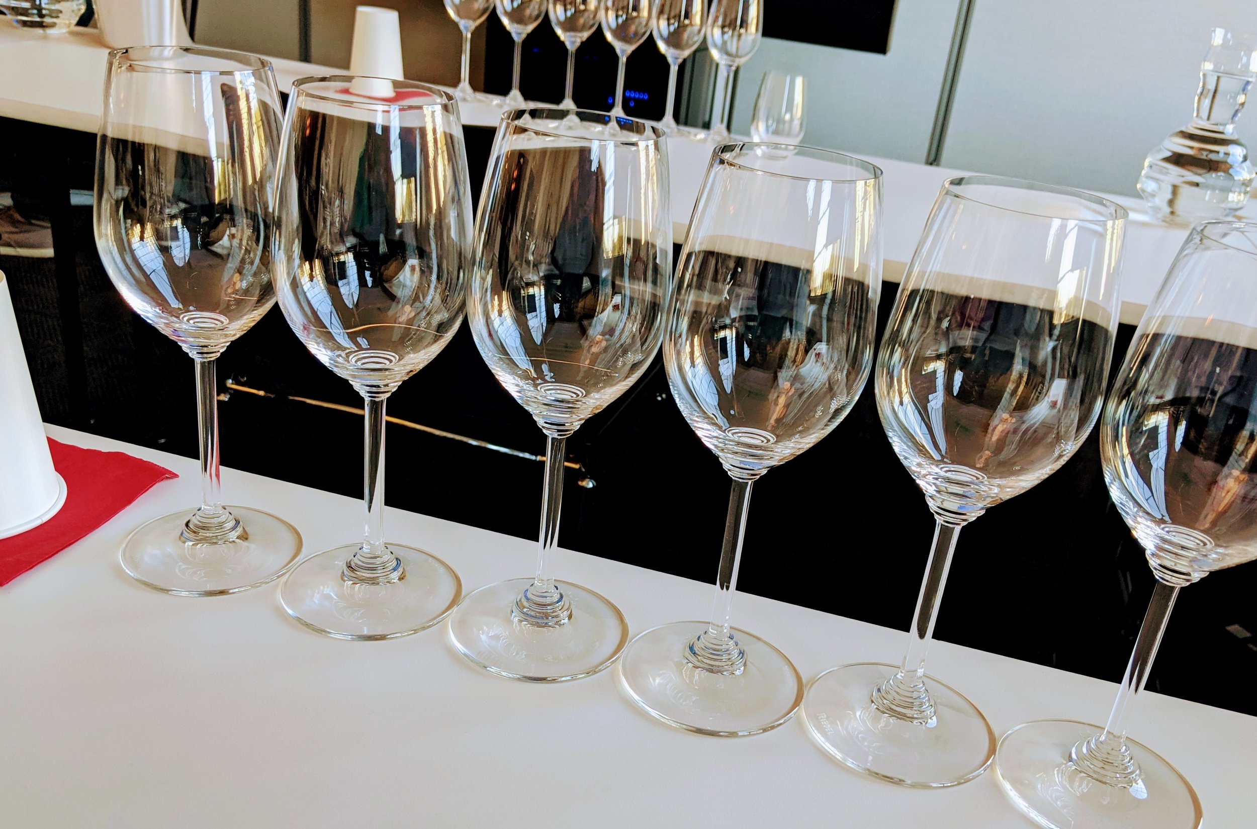 how to host a wine tasting for beginners - wine flight