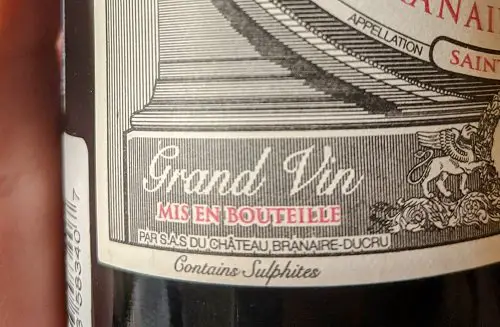 Grand Vin Bordeaux Label - how to use the bordeaux classification