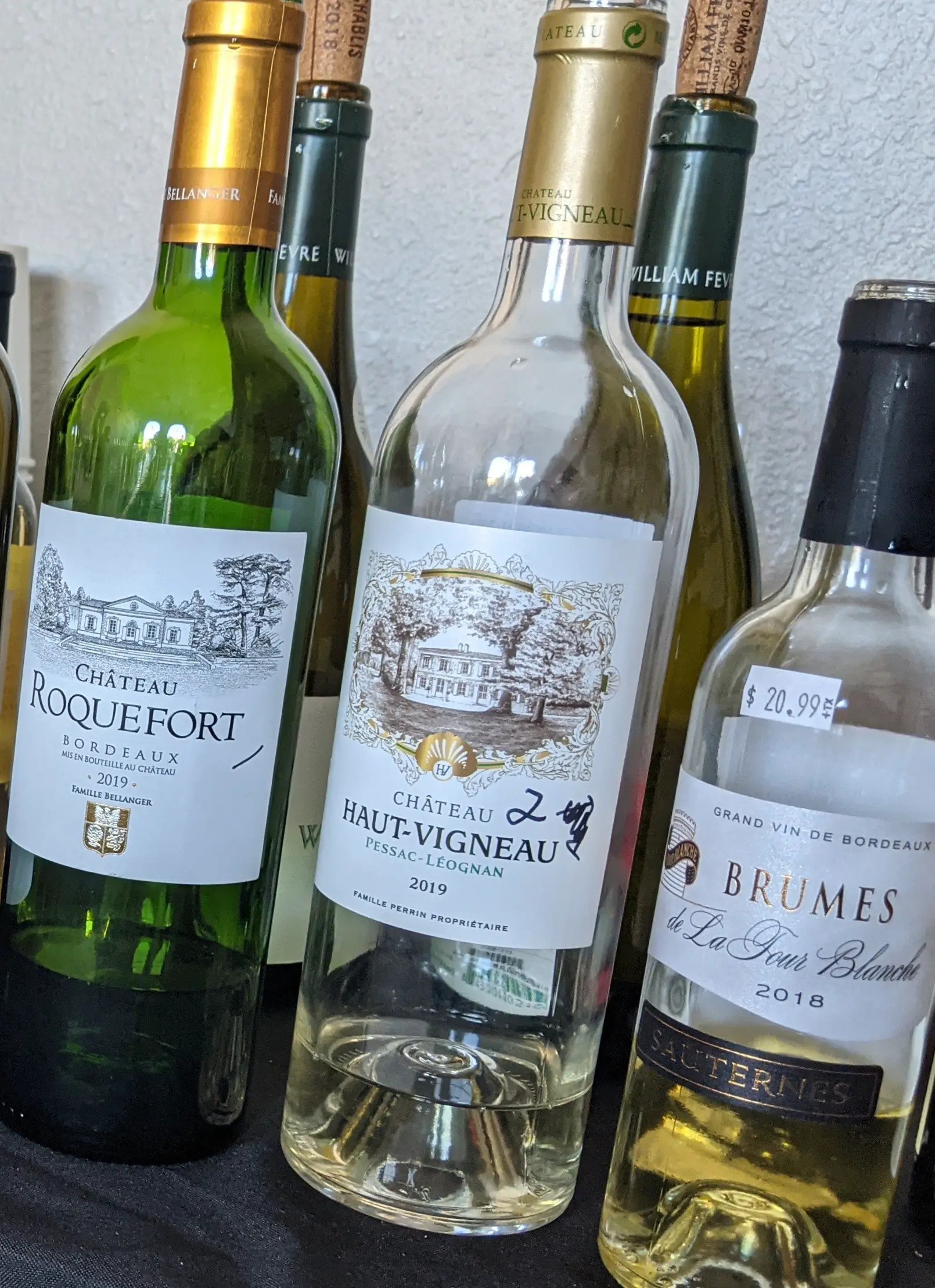 Chateau Haug Vineau Pessac Leognan 2019 - advanced wine tasting class