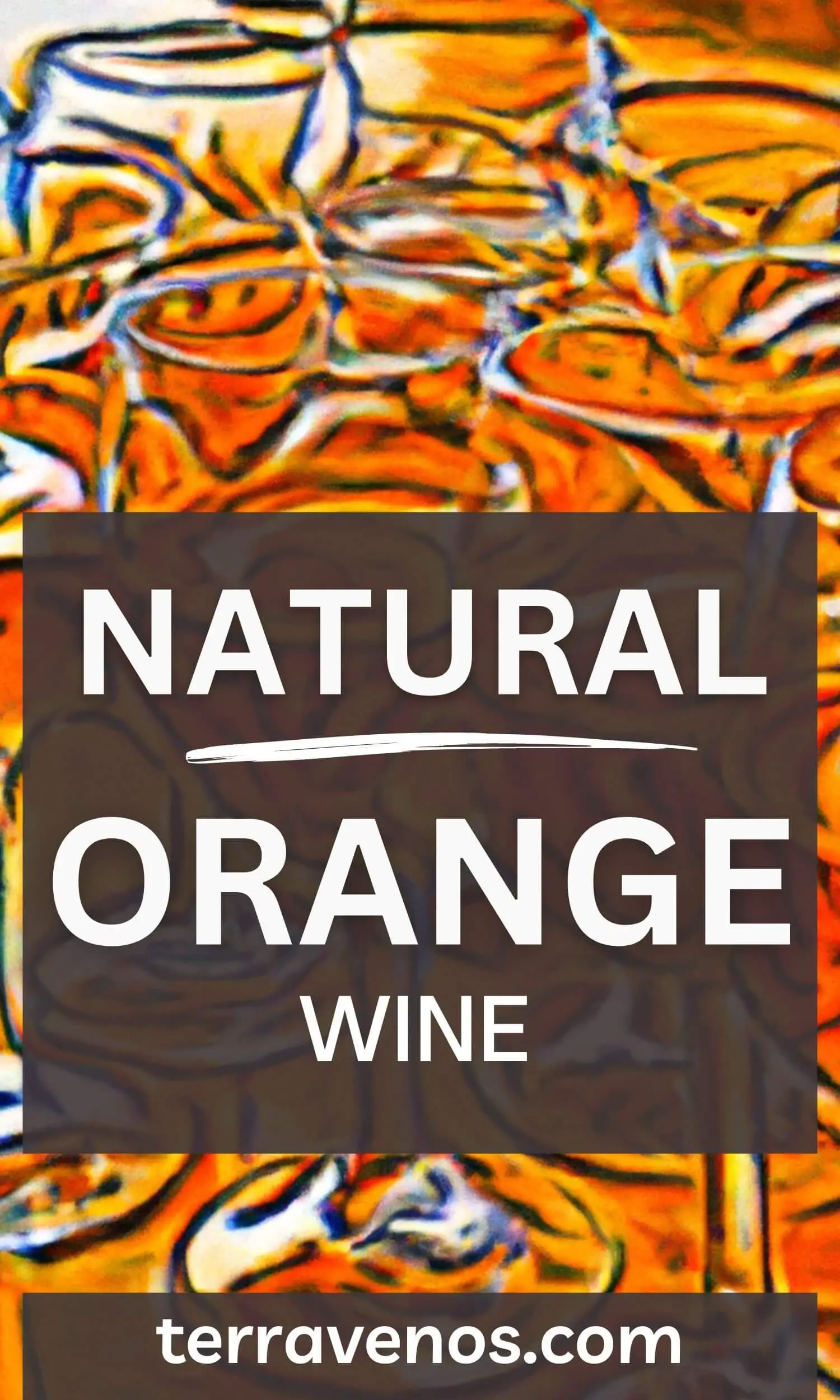 natural orange wine