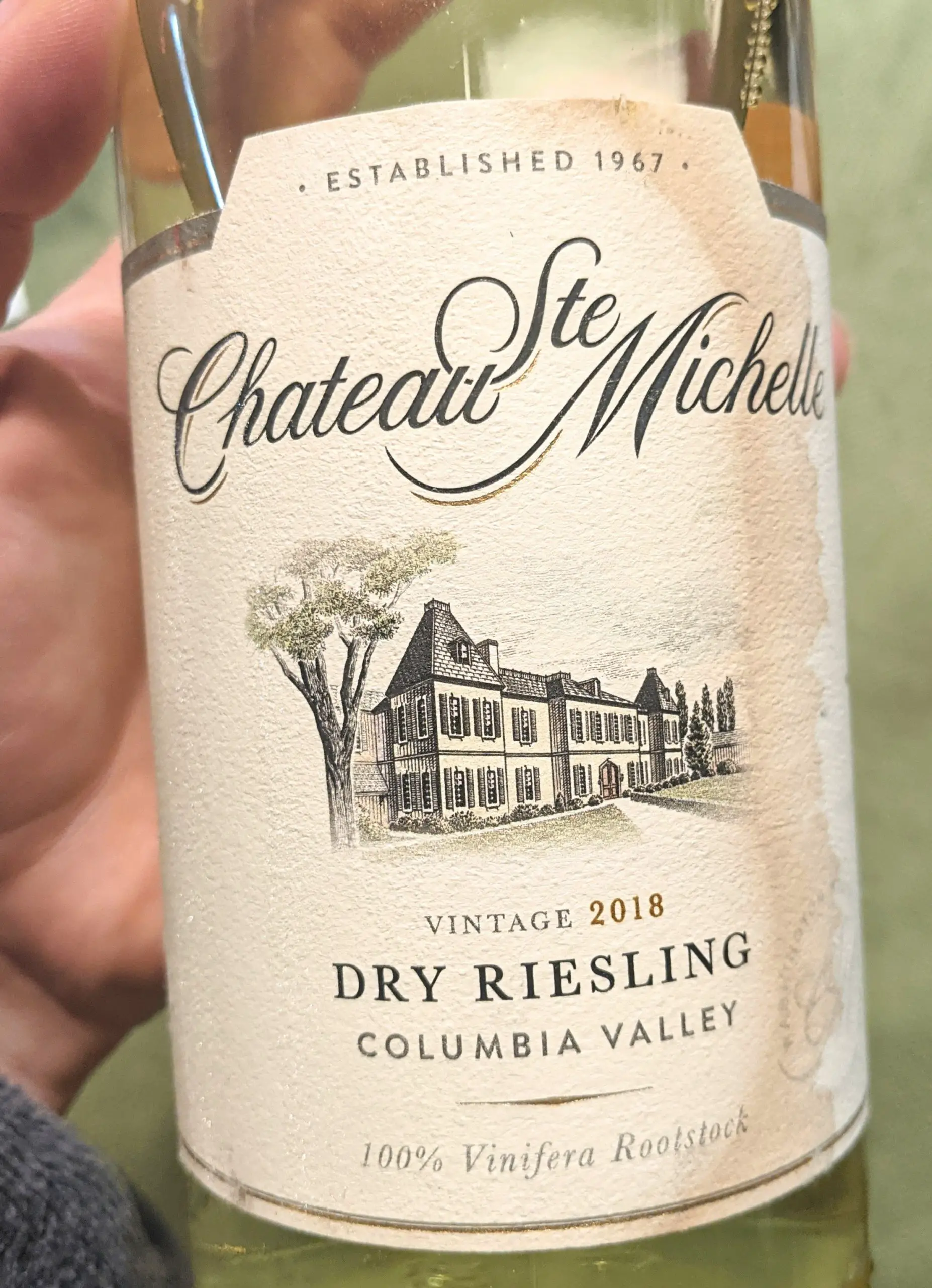 Chateau Ste Michelle 2018 Columbia Valley Dry Riesling - riesling wine guide