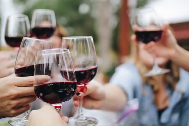 how to host a blind wine tasting - red wine glasses - how do you host a blind wine tasting at home