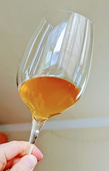 orange wine - orange wine glass