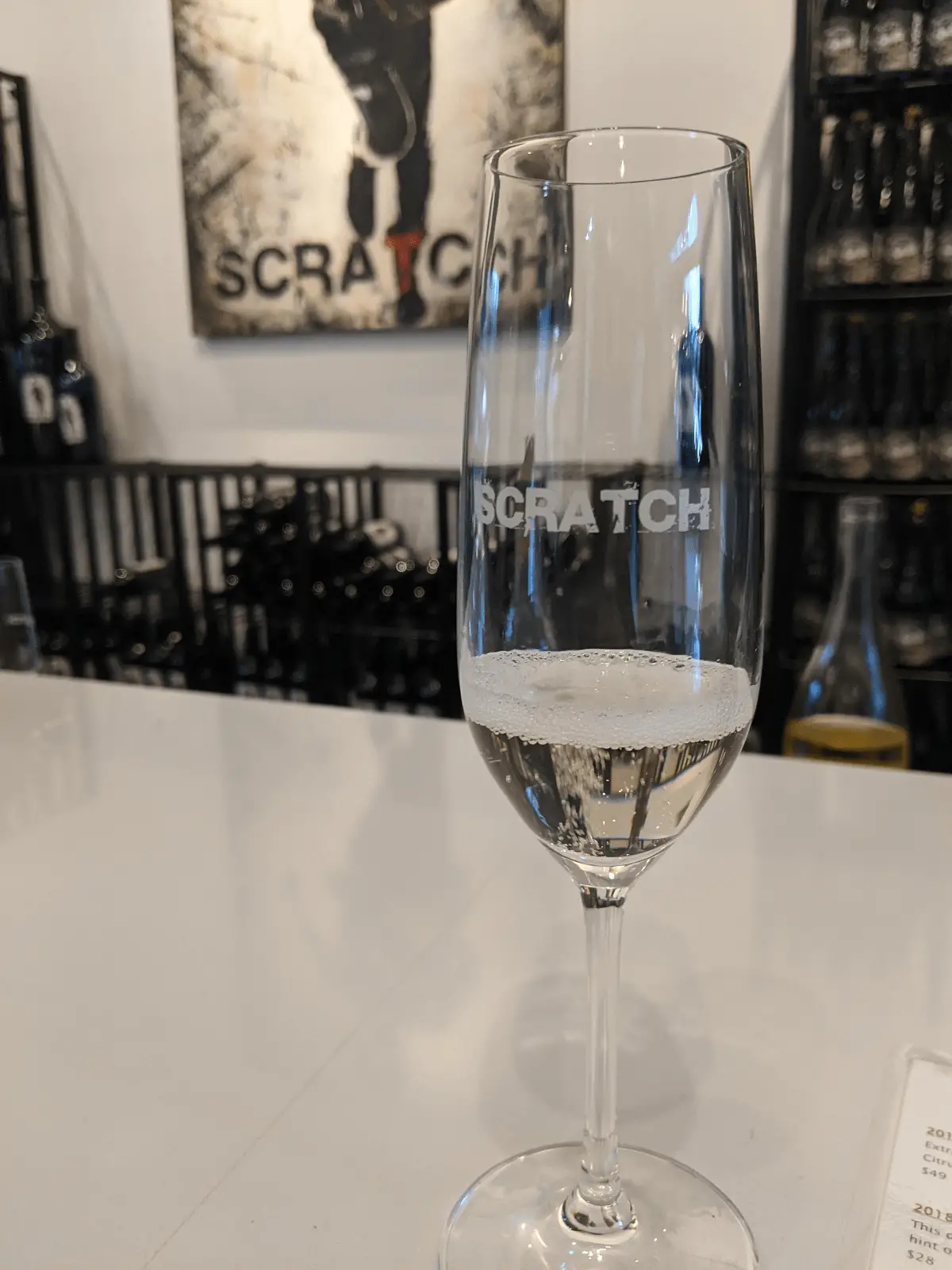 Scratch Winery Sparkling Wine - how bulk wine works