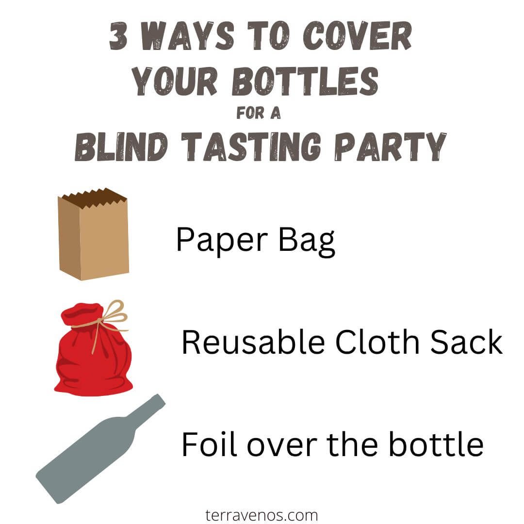 how-to-cover-wine-bottles-for-blind-tasting-party - how do you host a blind wine tasting at home