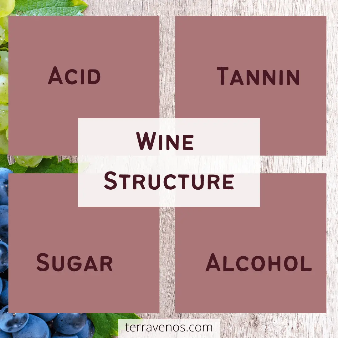 what is wine structure
