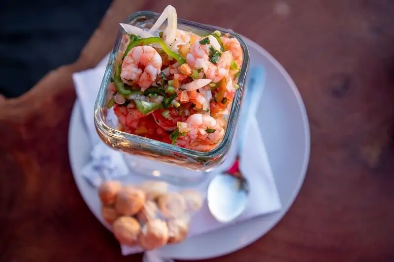 Moscato food pairing ceviche