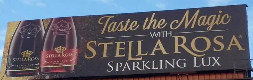 Stella-billboard.PNG - wine advertising