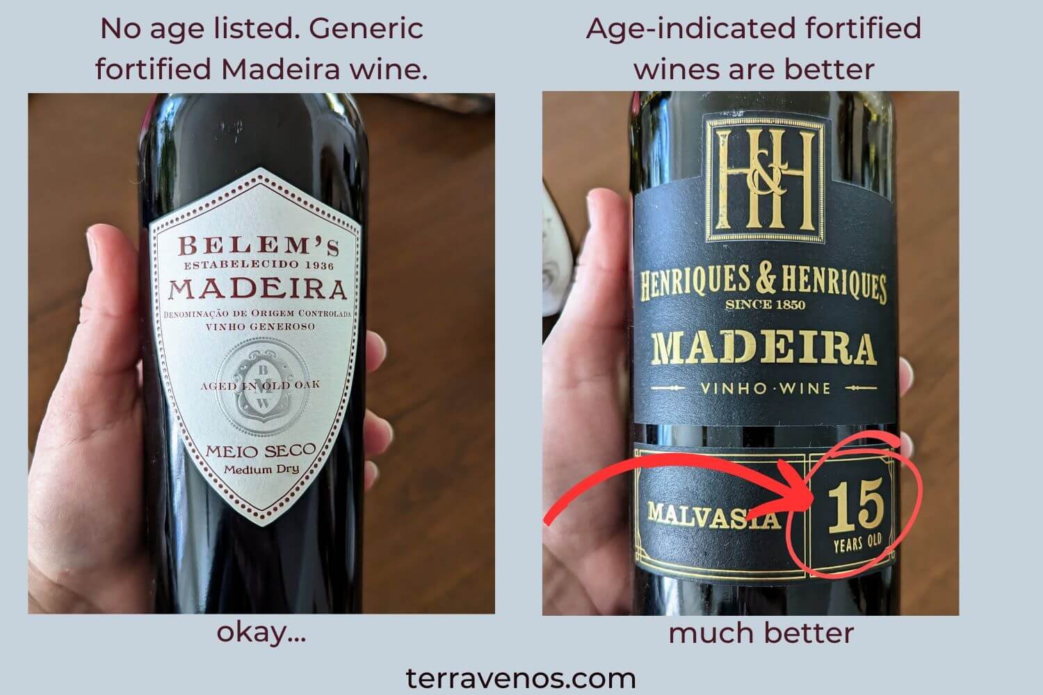 how to know if a fortfied wine is good madeira vs aged madeira