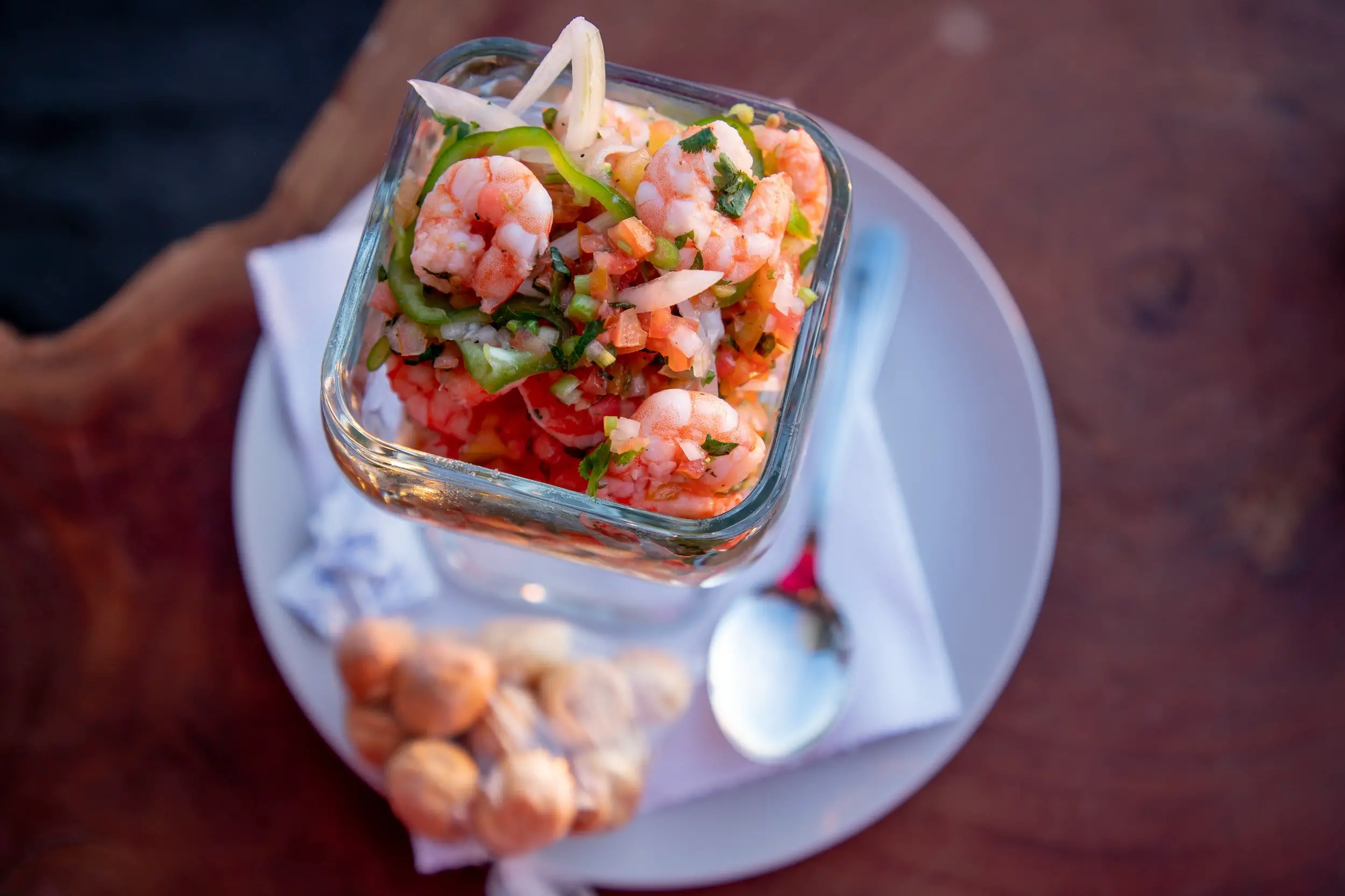 cold appetizers for wine - ceviche